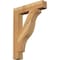 Ekena Millwork Funston Block Rough Sawn Bracket, Western Red Cedar, 4"W x 22"D x 30"H BKT04X22X30FST05RWR - alternate 1